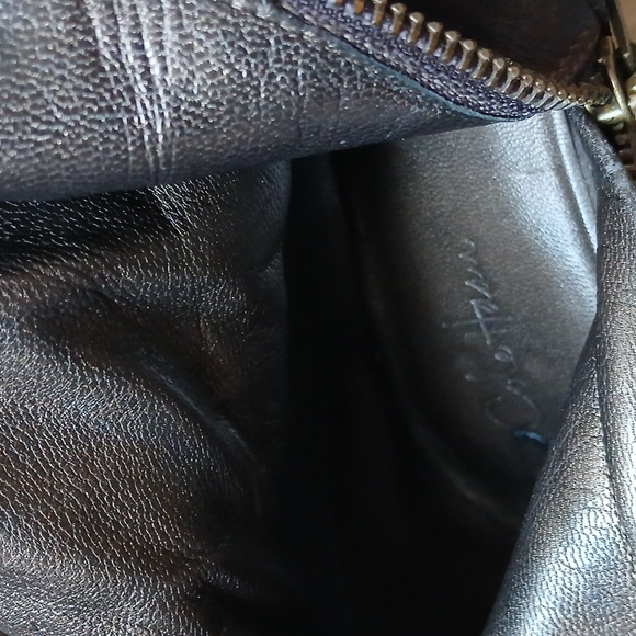 Cole Haan Tall Brown Oiled Distressed Leather Boots Womens 8.5B - Picture 5 of 10